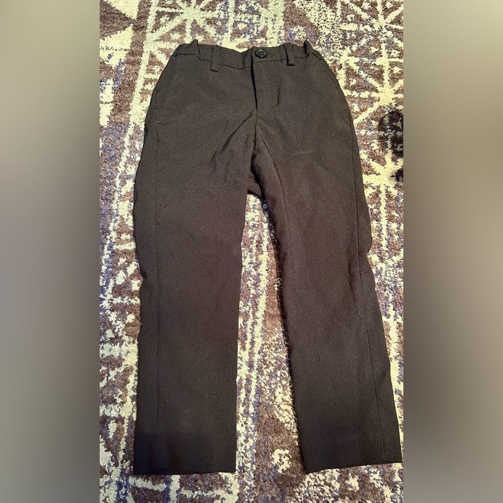 H&M Toddler Adjustable 3-4Y Classic Black Dress Pants - Wedding or Black Tie